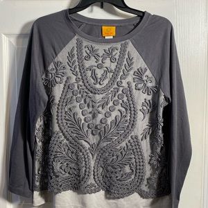 Ruby Road Embroidered Top, PM